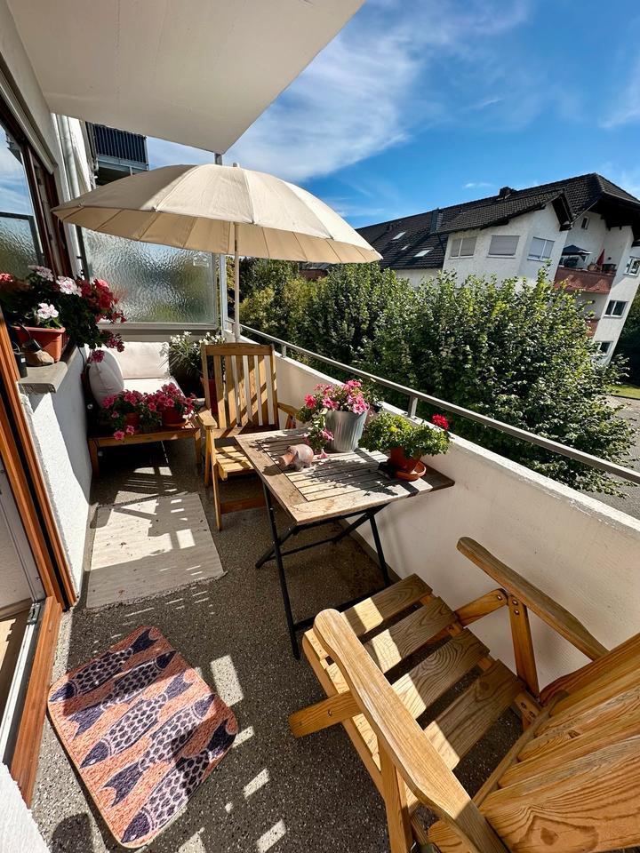 TOP-Lage! Renovierte 3-Zimmerwohnung mit Sonnenbalkon und EBK