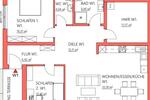 Erdgeschoßwohnung Bad Wildungen - 3 Zimmer, 105 m&sup2;, 1.260&euro; | Angebot:26495096