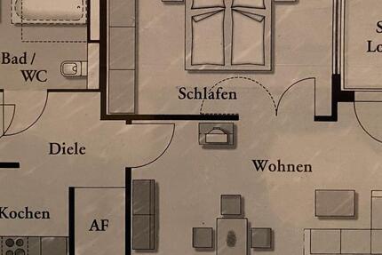 Sonnenhof 60plus ab 60 Jahre! sonnige 2-Zimmer WHG 61qm ab sofort 2 zimmer