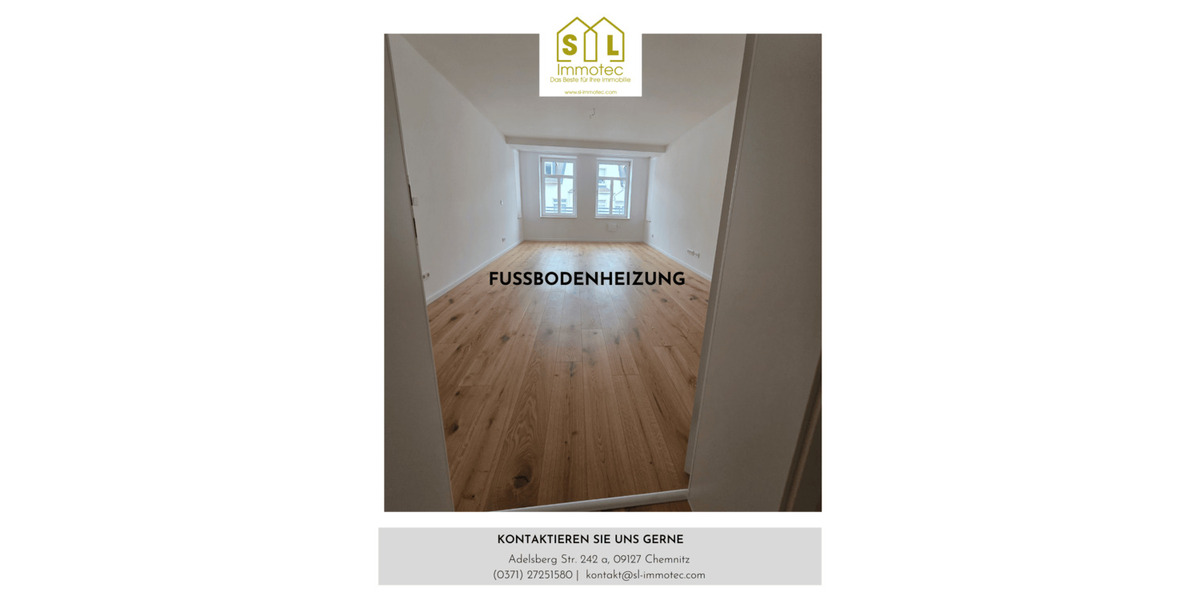 Etagenwohnung Chemnitz Sonnenberg - 4 Zimmer, 93 m&sup2;, 666&euro; | Angebot:26820091