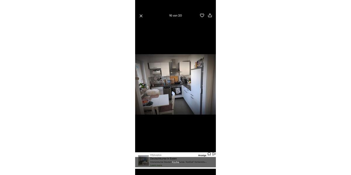 Etagenwohnung Wuppertal Elberfeld - 1.5 Zimmer, 41 m&sup2;, 620&euro; | Angebot:26703655