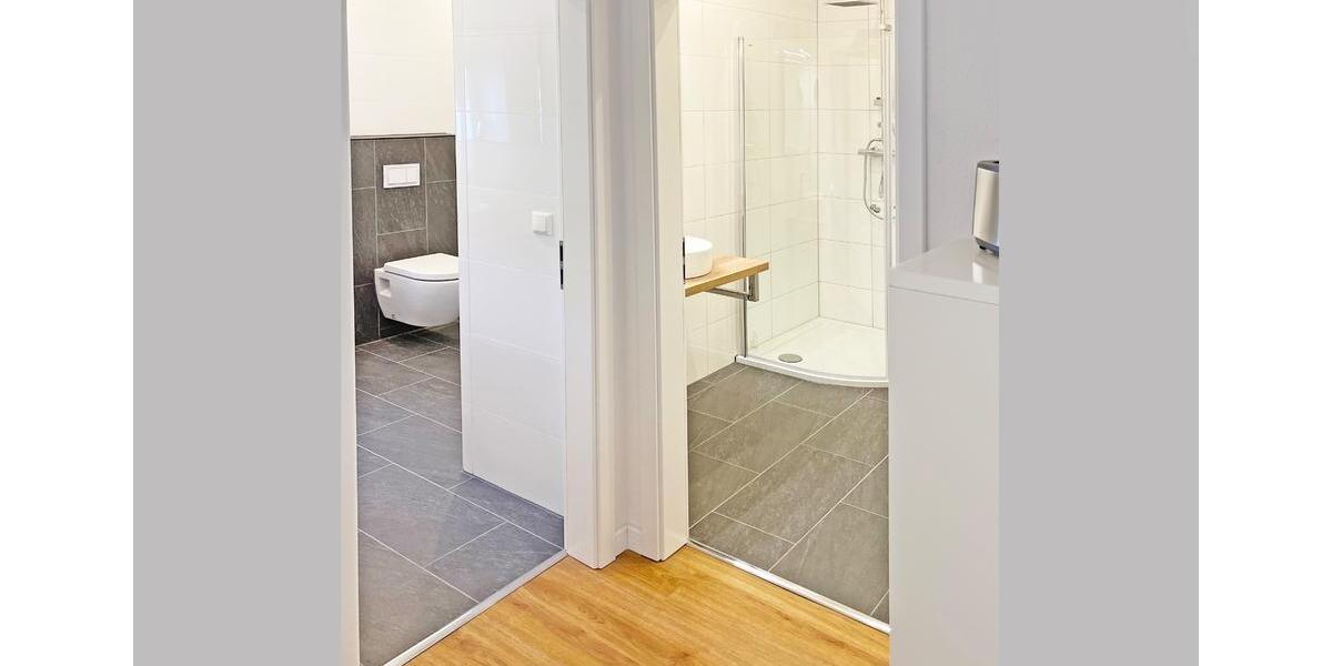 3 ZKB Maisonette Wohnung mit großem Balkon und 2 Bädern in Wolf 3 zimmer