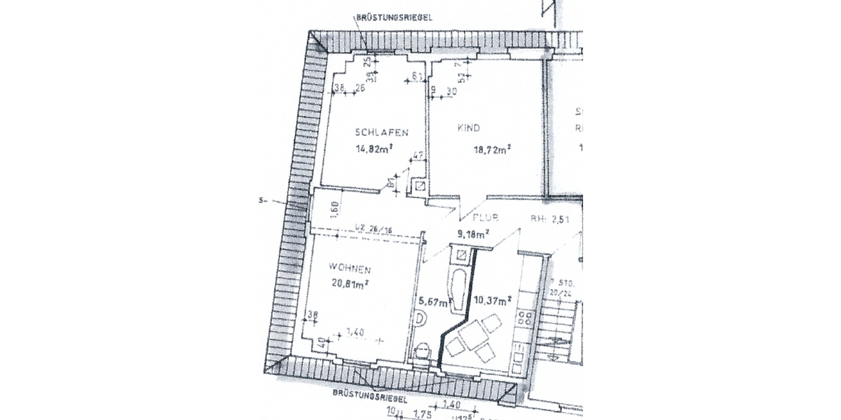 schöne praktische 3 Zimmer Wohnung - 3- Gotha Gadollstraße | Angebot:24449296