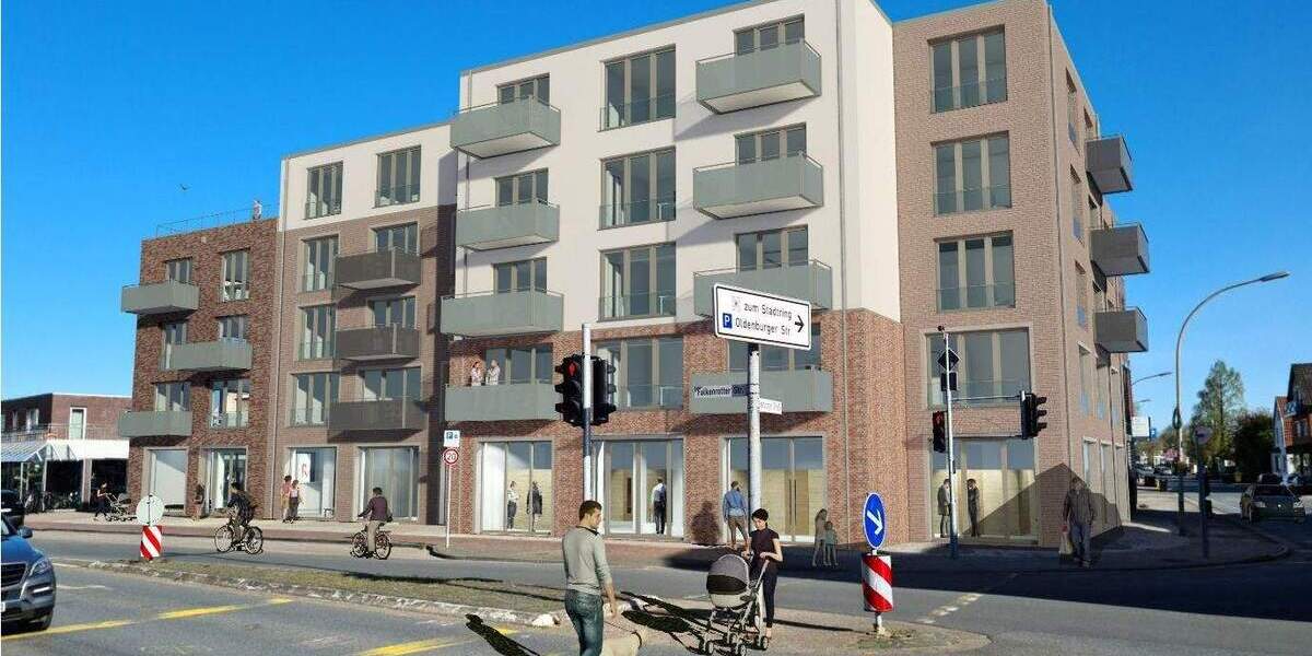 Etagenwohnung Vechta - 3 Zimmer, 114 m&sup2;, 1.490&euro; | Angebot:26117810
