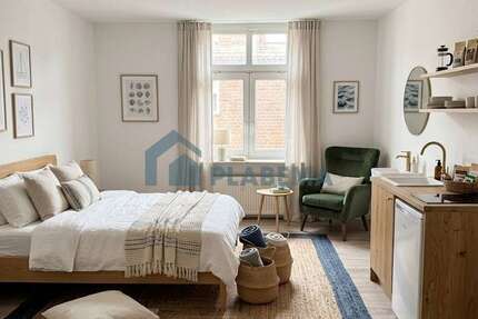 Wohnung Stralsund Triebseer - 1 Zimmer, 32 m&sup2;, 556&euro; | Angebot:26676105