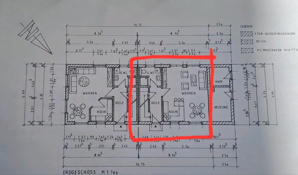 Doppelhaushälfte 2 zimmer