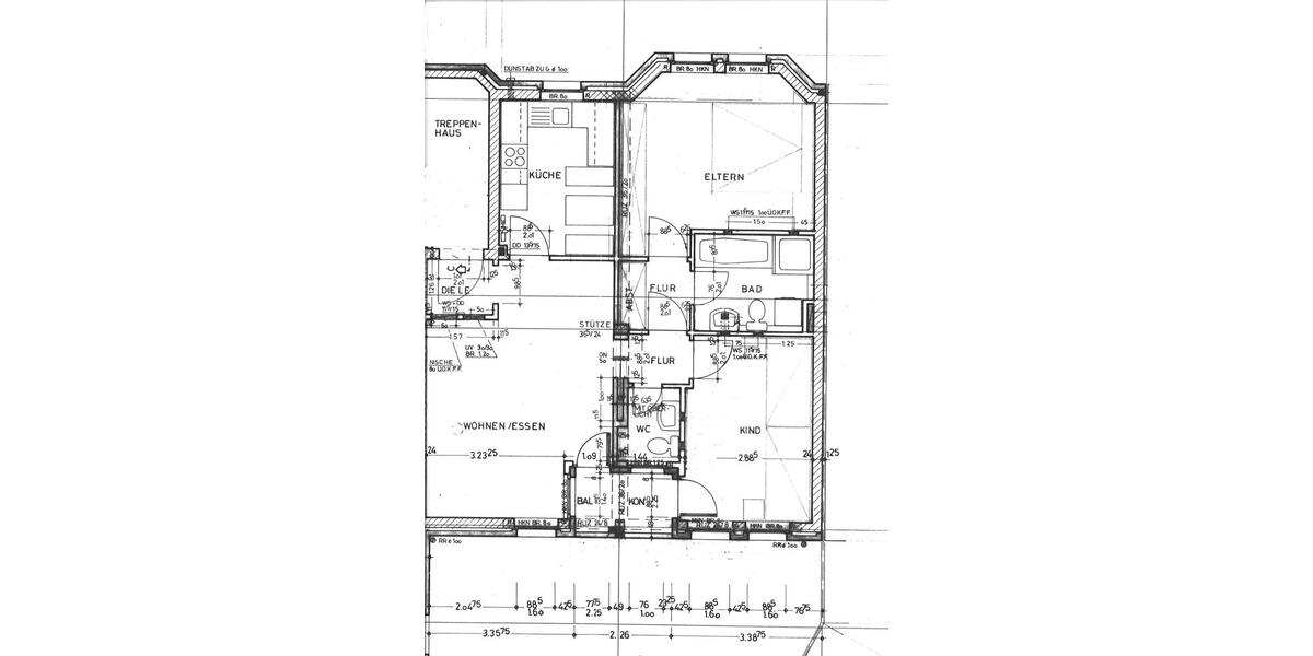 Etagenwohnung Ahaus - 3 Zimmer, 73 m&sup2;, 620&euro; | Angebot:25100353