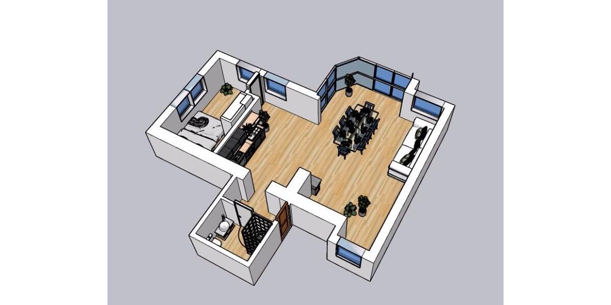 Etagenwohnung Westerkappeln - 2 Zimmer, 84 m&sup2;, 810&euro; | Angebot:26273900