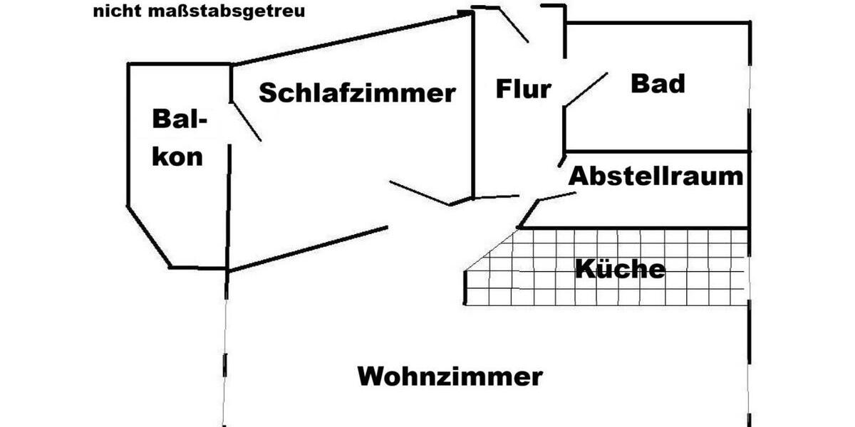 Dachgeschoßwohnung Leipzig Nord - 2 Zimmer, 65 m&sup2;, 620&euro; | Angebot:25977222