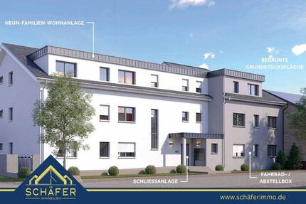Hochwertige 3-ZKB-NeubauWohnung mit Terrasse & Stellplatz in Rehlingen zu vermieten