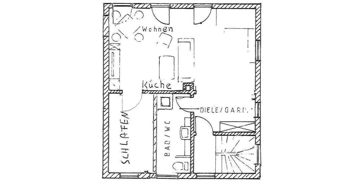 Einfamilienhaus Neufahrn in Niederbayern - 2 Zimmer, 60 m&sup2;, 630&euro; | Angebot:26048586