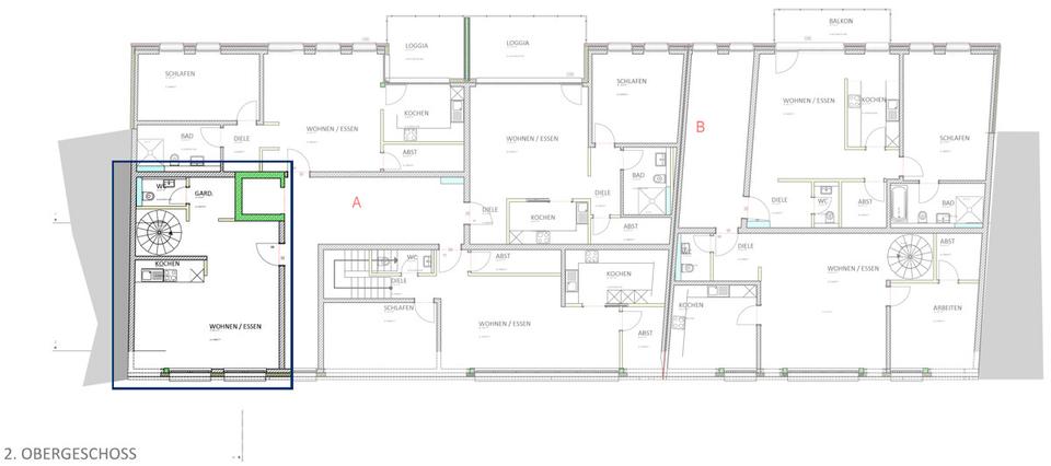 Maisonettenwohnung Coesfeld - 2 Zimmer, 79 m&sup2;, 860&euro; | Angebot:26565251