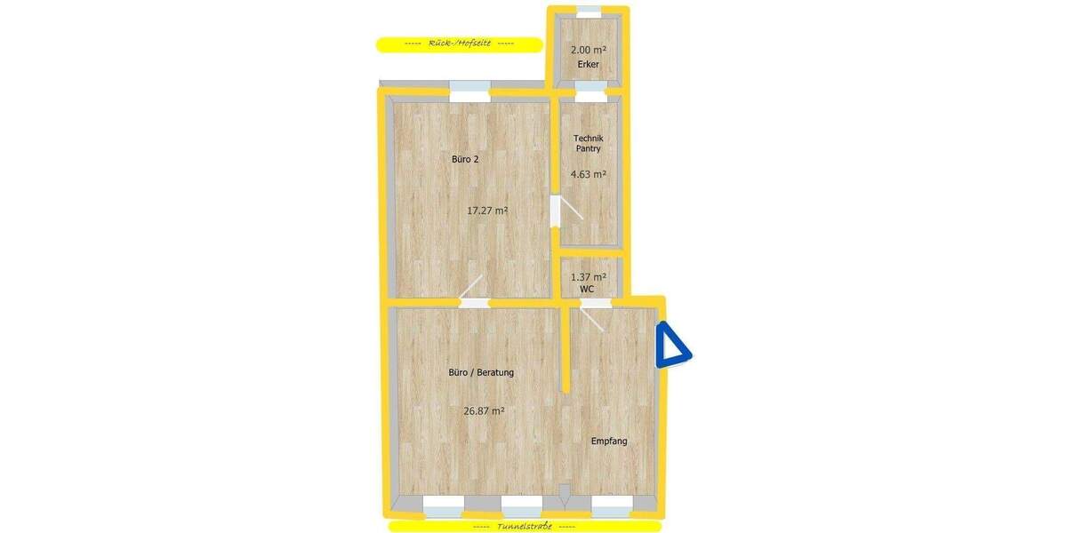 Gewerbeobjekt Frankfurt (Oder) Frankfurt - 3 Zimmer, 350&euro; | Angebot:24708636