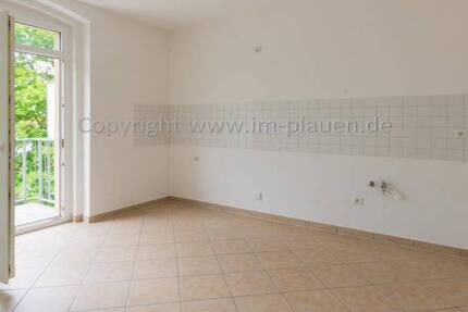EBK, WEST-Balkon, Bad mit Fenster - 3.OG 2 Zimmerwohnung in Plauen zur Miete