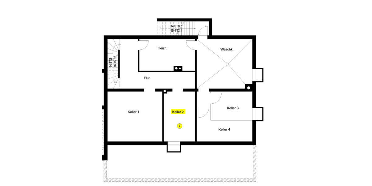 Zu vermieten, 2-Zimmer-Wohnung 2 zimmer
