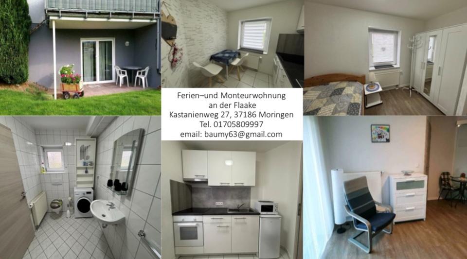 Wohnen auf Zeit Moringen - 2 Zimmer, 42 m&sup2;, 30&euro; | Angebot:22609928