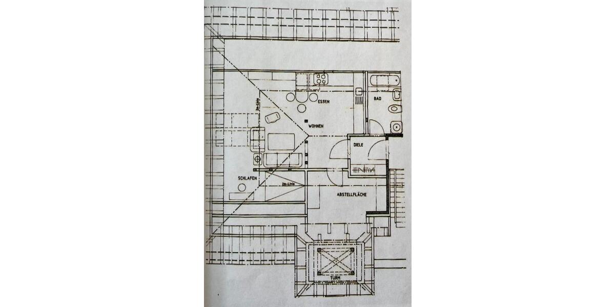 Dachgeschoßwohnung Kölleda - 2.5 Zimmer, 39 m&sup2;, 502&euro; | Angebot:26254057