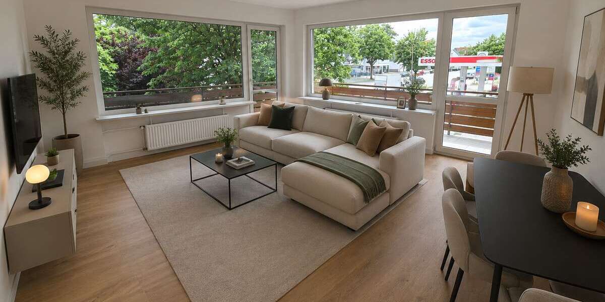 Etagenwohnung Lübeck Sankt Jürgen - 2 Zimmer, 68 m&sup2;, 1.280&euro; | Angebot:27294133