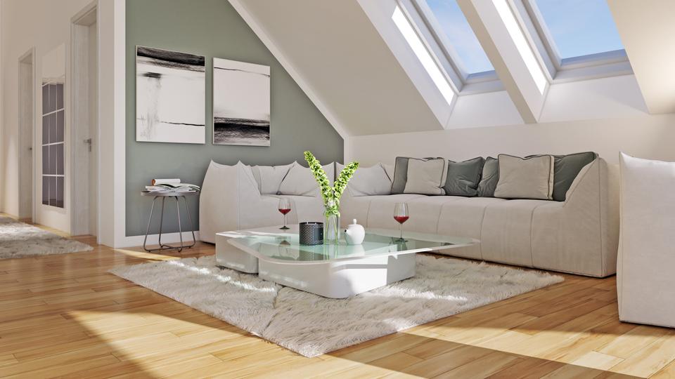 Dachgeschoßwohnung Ostfildern - 3.5 Zimmer, 107 m&sup2;, 1.890&euro; | Angebot:24748873