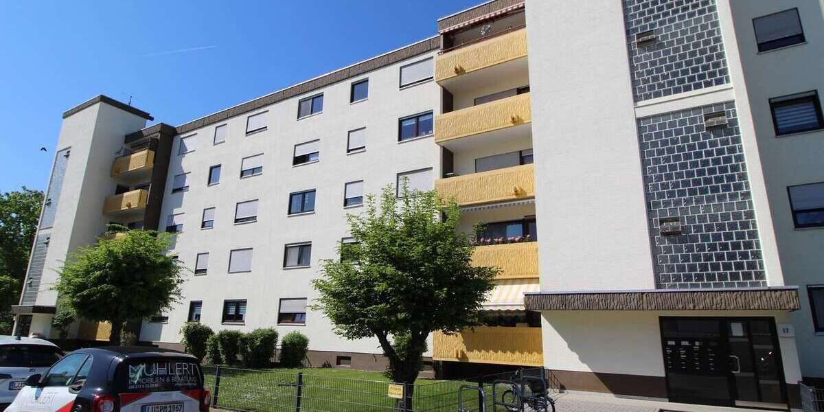 Etagenwohnung Ludwigshafen am Rhein Ludwigshafen-Oggersheim - 3 Zimmer, 90 m&sup2;, 1.150&euro; | Angebot:25079385