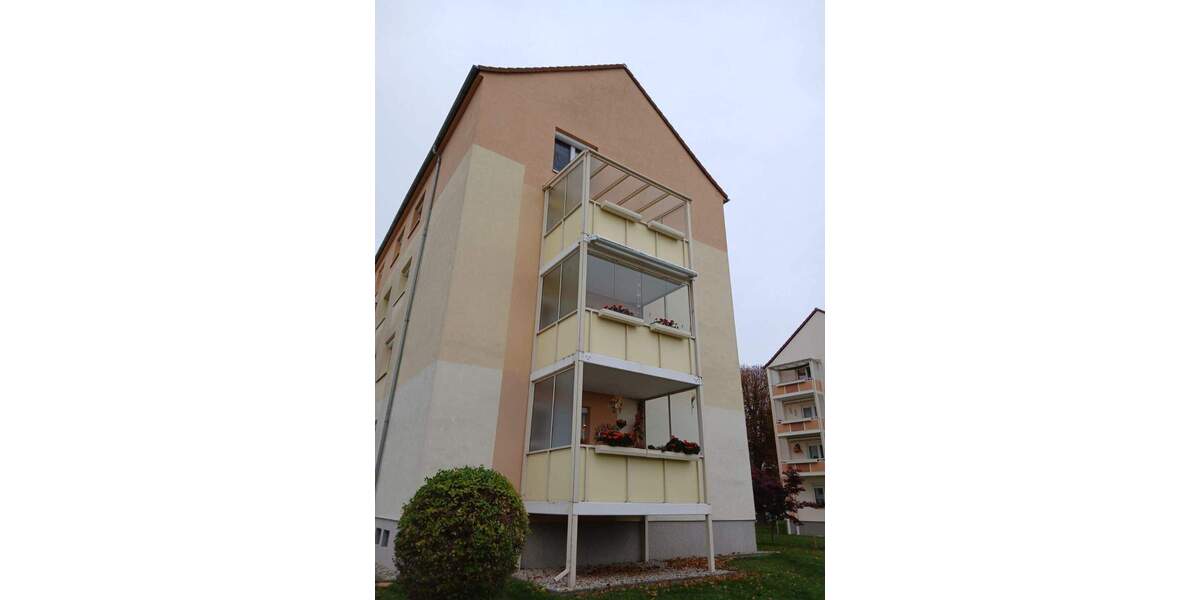 Etagenwohnung Groitzsch Großprießligk - 3 Zimmer, 56 m&sup2;, 454&euro; | Angebot:25674247