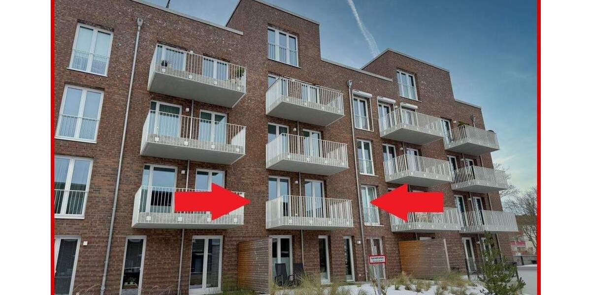 Etagenwohnung Schleswig - 3 Zimmer, 76 m&sup2;, 1.050&euro; | Angebot:25229089