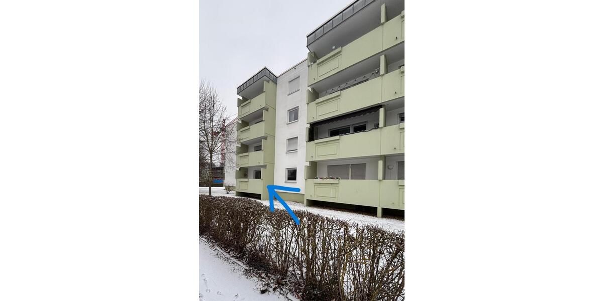 Helle 2-Zimmer-Wohnung mit Südbalkon – Erstbezug nach Renovierung 2 zimmer