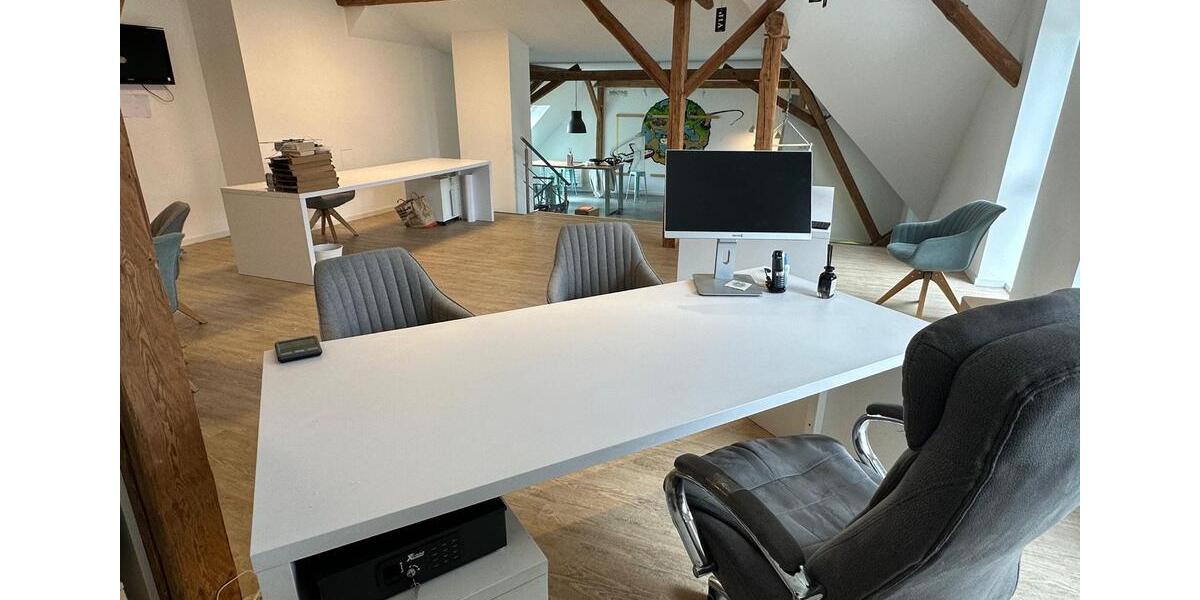 Gewerbefläche zum Teilen-möbliert in Hille zimmer