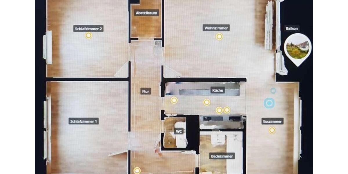 Etagenwohnung Eppelheim - 3 Zimmer, 90 m&sup2;, 1.199&euro; | Angebot:24702893