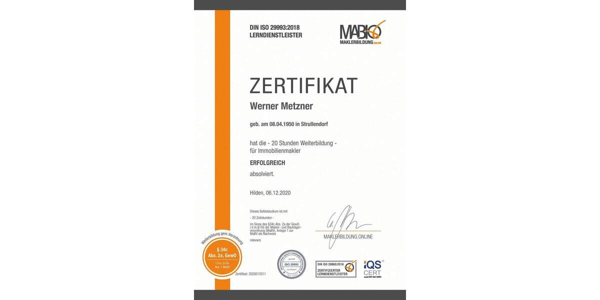 2-Zi.-Wohnung mit Aufzug 2 zimmer