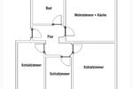 Hochparterre Magdeburg Neue Neustadt - 4 Zimmer, 75 m&sup2;, 605&euro; | Angebot:26432701