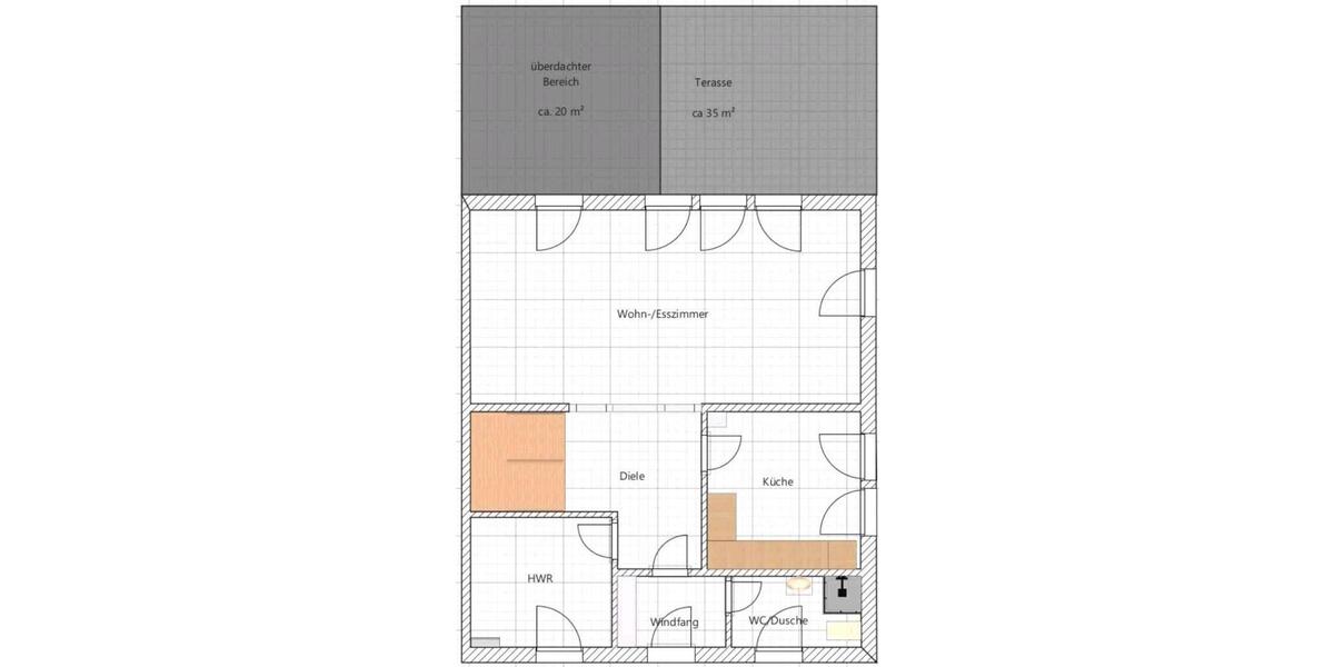 Doppelhaushälfte Hagen im Bremischen - 3.5 Zimmer, 127 m&sup2;, 1.090&euro; | Angebot:26329965