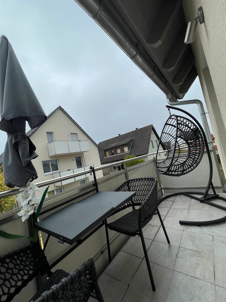 Helle, ruhige Neubau 3-Zi-Whg mit EBK, Stellplätzen in WBB zimmer