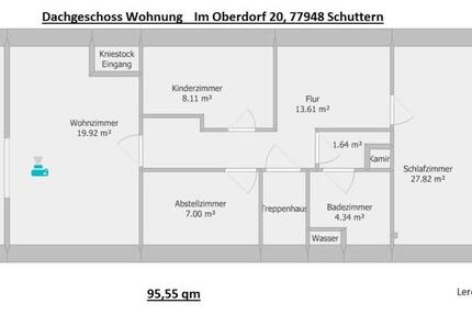 Wohnung Friesenheim - 3.5 Zimmer, 95 m&sup2;, 950&euro; | Angebot:25626343