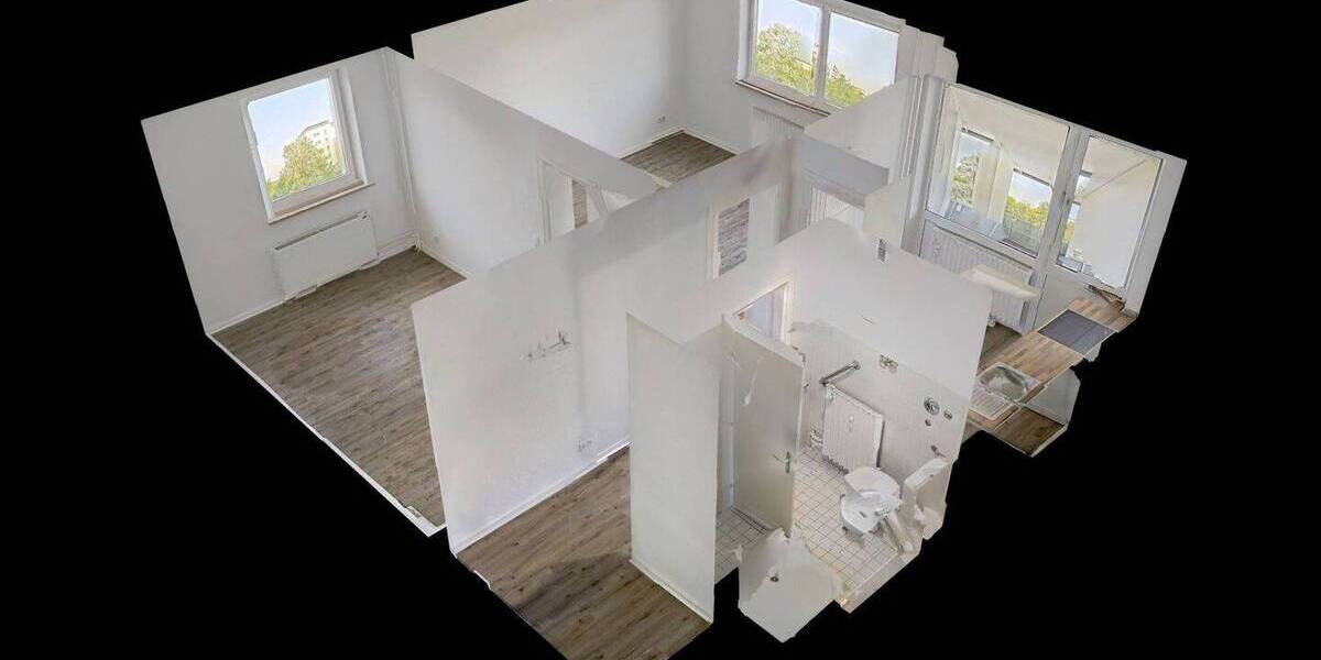 Etagenwohnung Rendsburg - 2 Zimmer, 46 m&sup2;, 479&euro; | Angebot:26825912