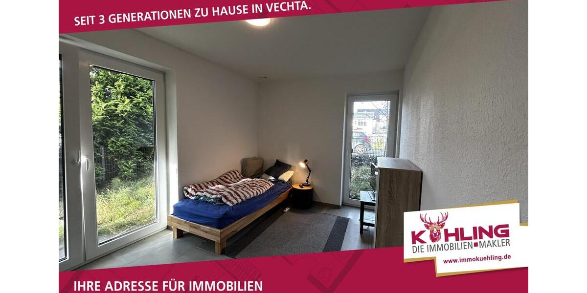 Erdgeschoßwohnung Vechta - 1 Zimmer, 13 m&sup2;, 275&euro; | Angebot:23554516