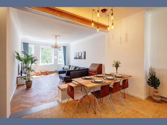 Möbliert: Repräsentative Architektenwohnung in Toplage zimmer