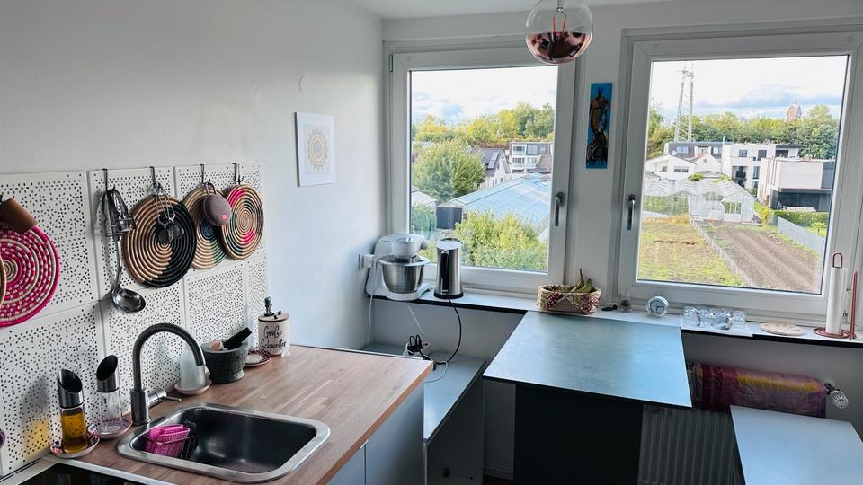 Möblierte 2-Zimmer-Wohnung in Düsseldorf-Hamm · 1.200 € · all-in
