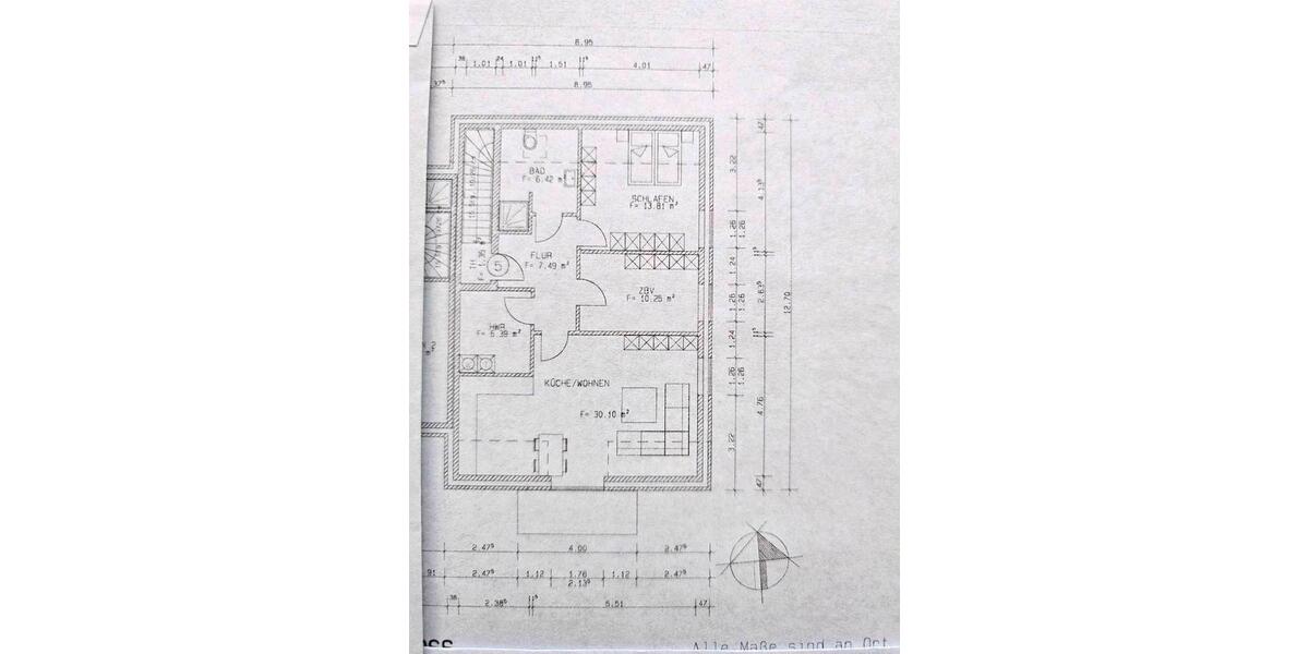 Dachgeschoßwohnung Wittmund - 3 Zimmer, 77 m&sup2;, 920&euro; | Angebot:25392854