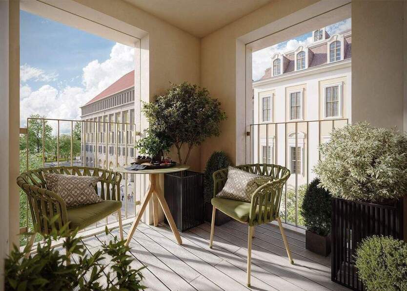 4.1.1 Traumhafte 4-Zimmer-NeubauWohnung mit Loggia im pulsierenden Herzen Dresdens!