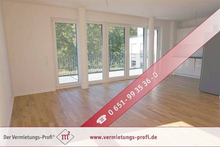Exklusive 2-ZKB Wohnung inklusive Einbauküche und Balkon mit Moselblick