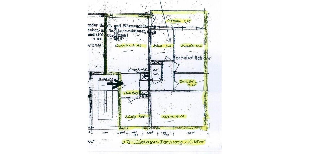 Etagenwohnung Gelsenkirchen Gelsenkirchen-Mitte - 4 Zimmer, 78 m&sup2;, 735&euro; | Angebot:26675490