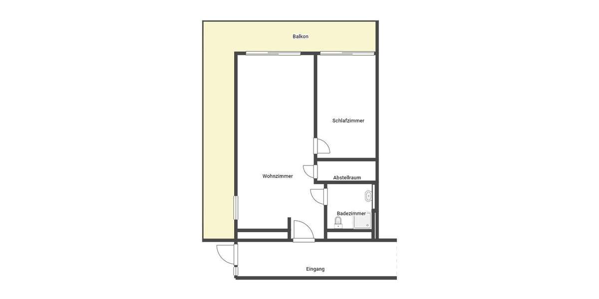 Etagenwohnung Ludwigshafen am Rhein Mitte - 3 Zimmer, 106 m&sup2;, 936&euro; | Angebot:25940579