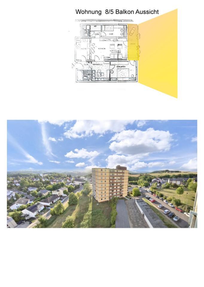 3 ZKB – 86 m² mit einem traumhaften Weitblick
