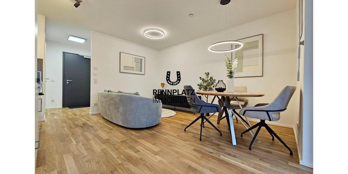 EG-03| Möblierte 2-Zimmer-Wohnung mit EBK und Süd-West-Terrasse im Palais Candis. Frei ab 01.02. 2 zimmer