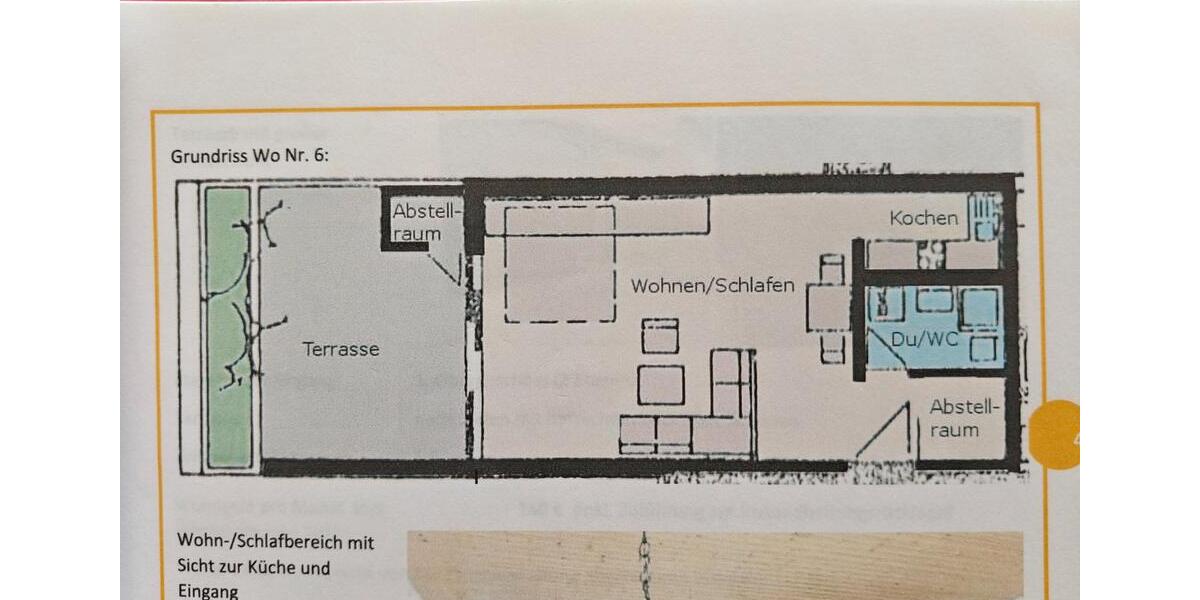 Terrassenwohnung Schönau im Schwarzwald - 1 Zimmer, 47 m&sup2;, 510&euro; | Angebot:24740474