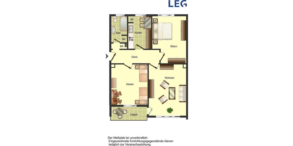 Wohnung zum Mieten in Solingen 689 € 72 m² 3 zimmer