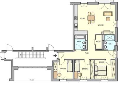 Wohnung Weinböhla - 4 Zimmer, 105 m&sup2;, 1.234&euro; | Angebot:24801415