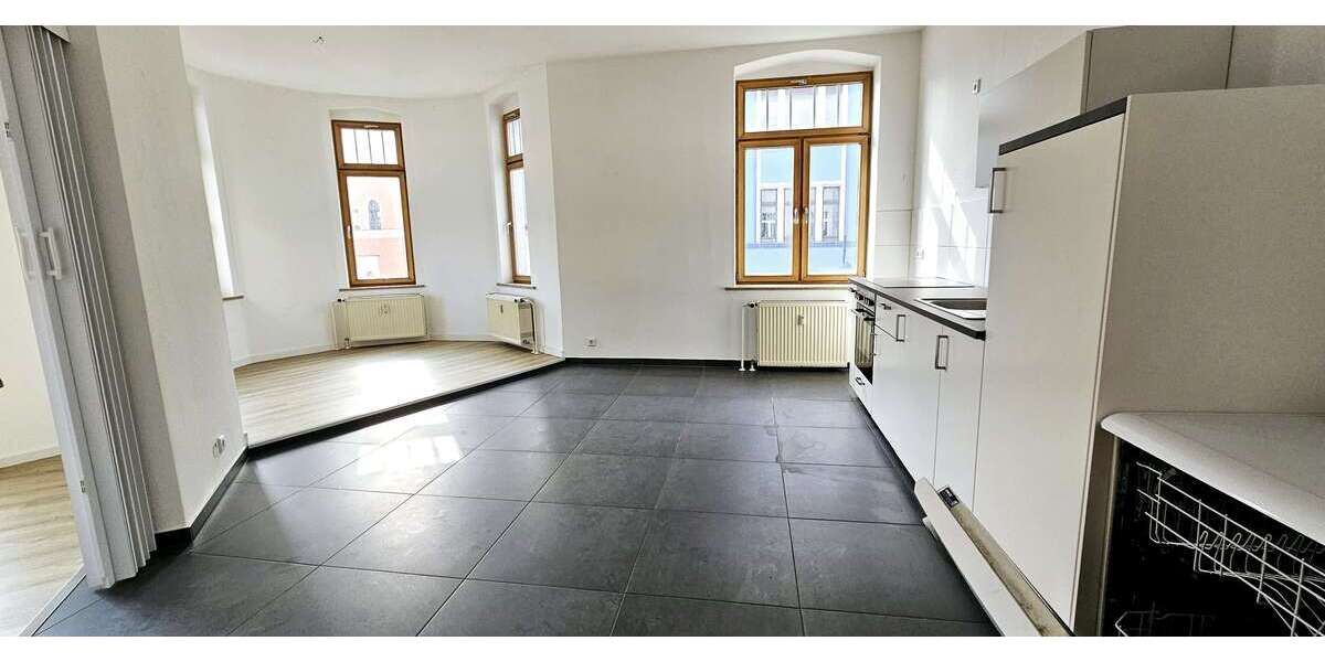 Etagenwohnung Sachsen - Limbach-Oberfrohna Oberfrohna - 3 Zimmer, 90 m&sup2;, 550&euro; | Angebot:27249166