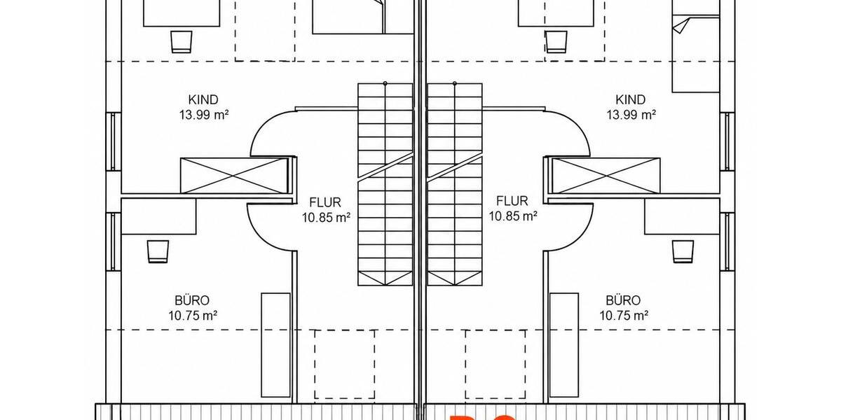 Doppelhaushälfte Hünfeld - 5 Zimmer, 143 m&sup2;, 1.400&euro; | Angebot:26563880